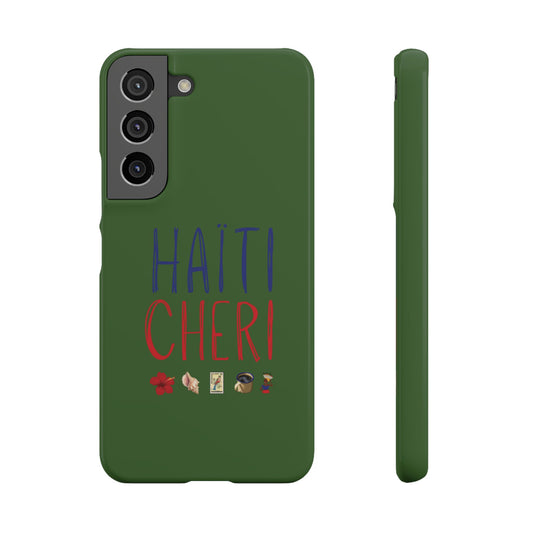 Haiti Cheri Phone Case | Dark Green