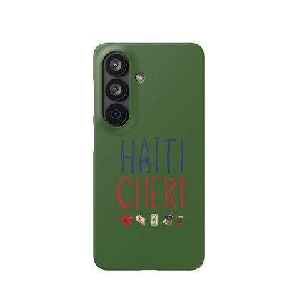 Haiti Cheri Phone Case | Dark Green