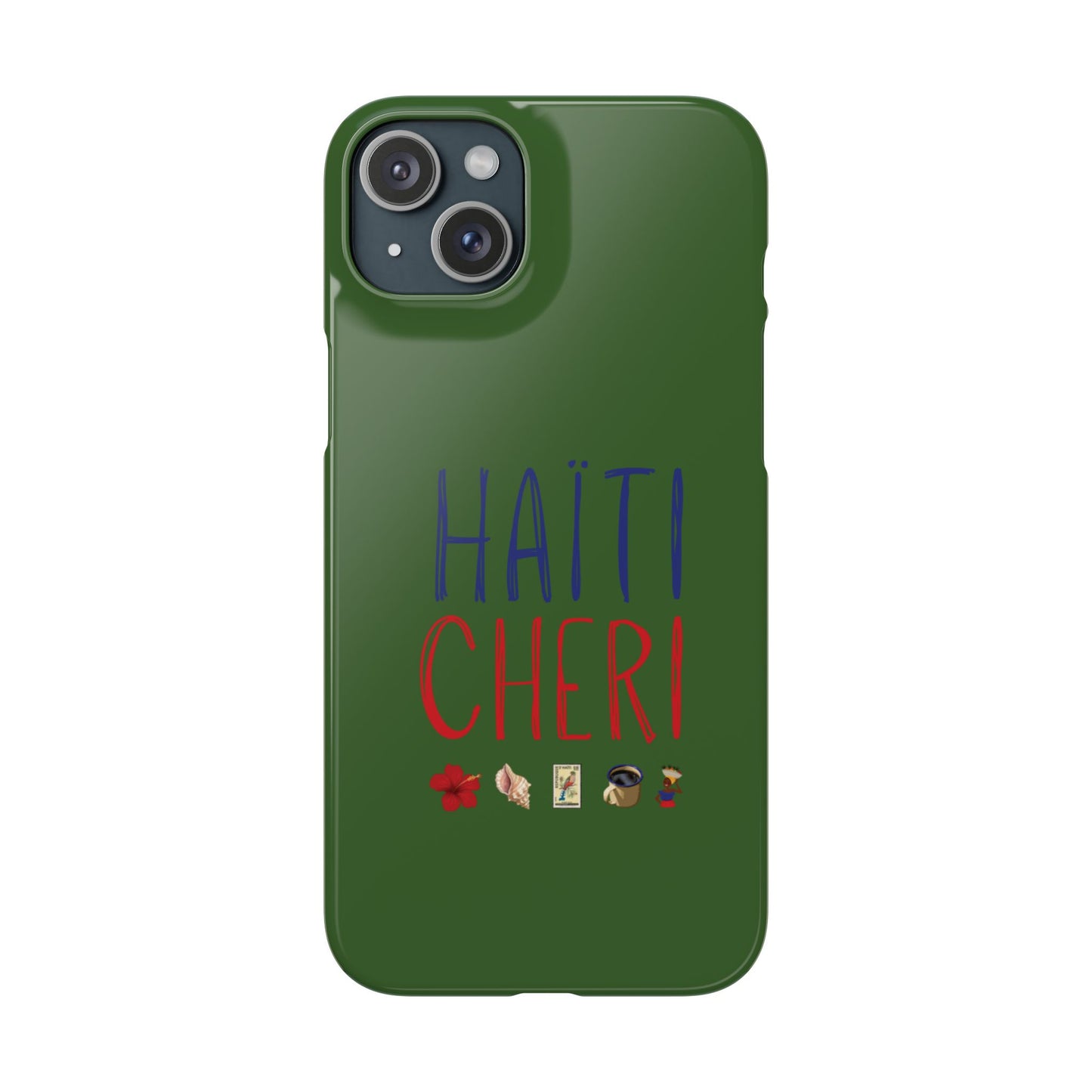 Haiti Cheri Phone Case | Dark Green