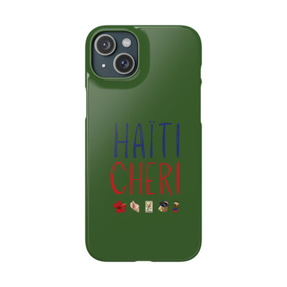 Haiti Cheri Phone Case | Dark Green