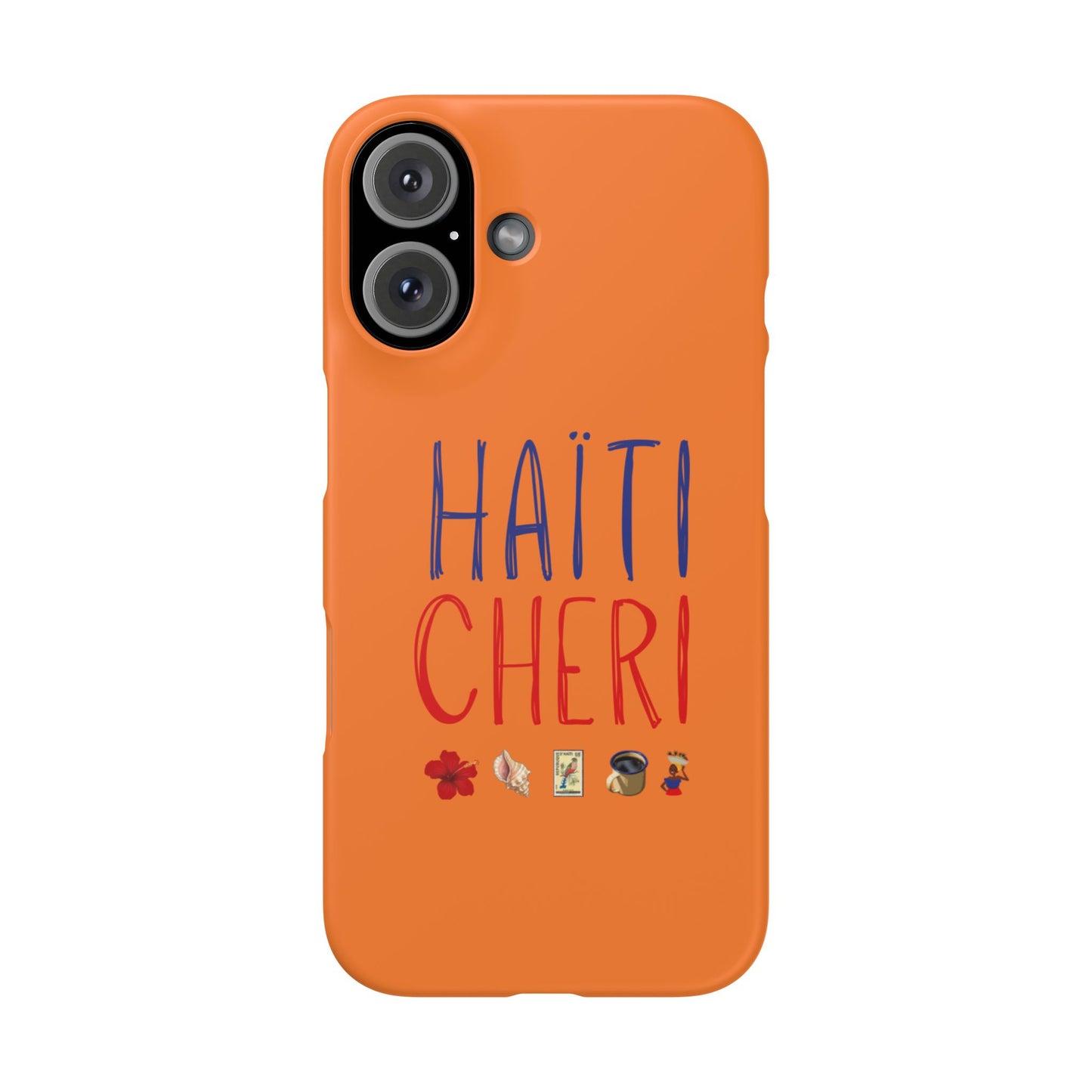 Haiti Cheri Phone Case | Orange