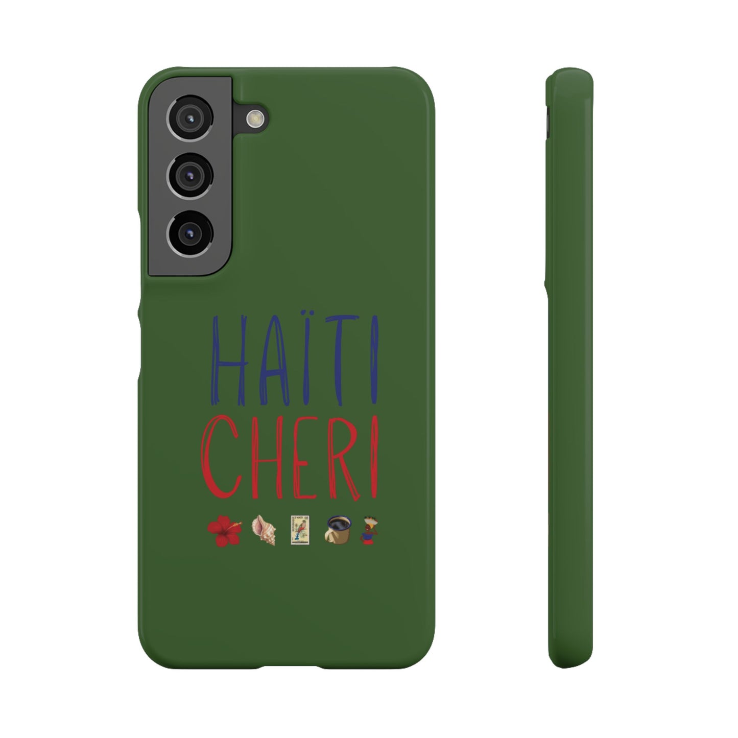 Haiti Cheri Phone Case | Dark Green