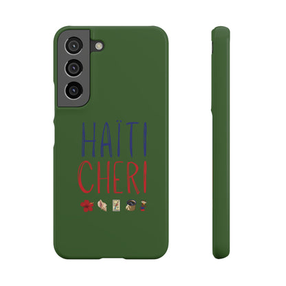 Haiti Cheri Phone Case | Dark Green