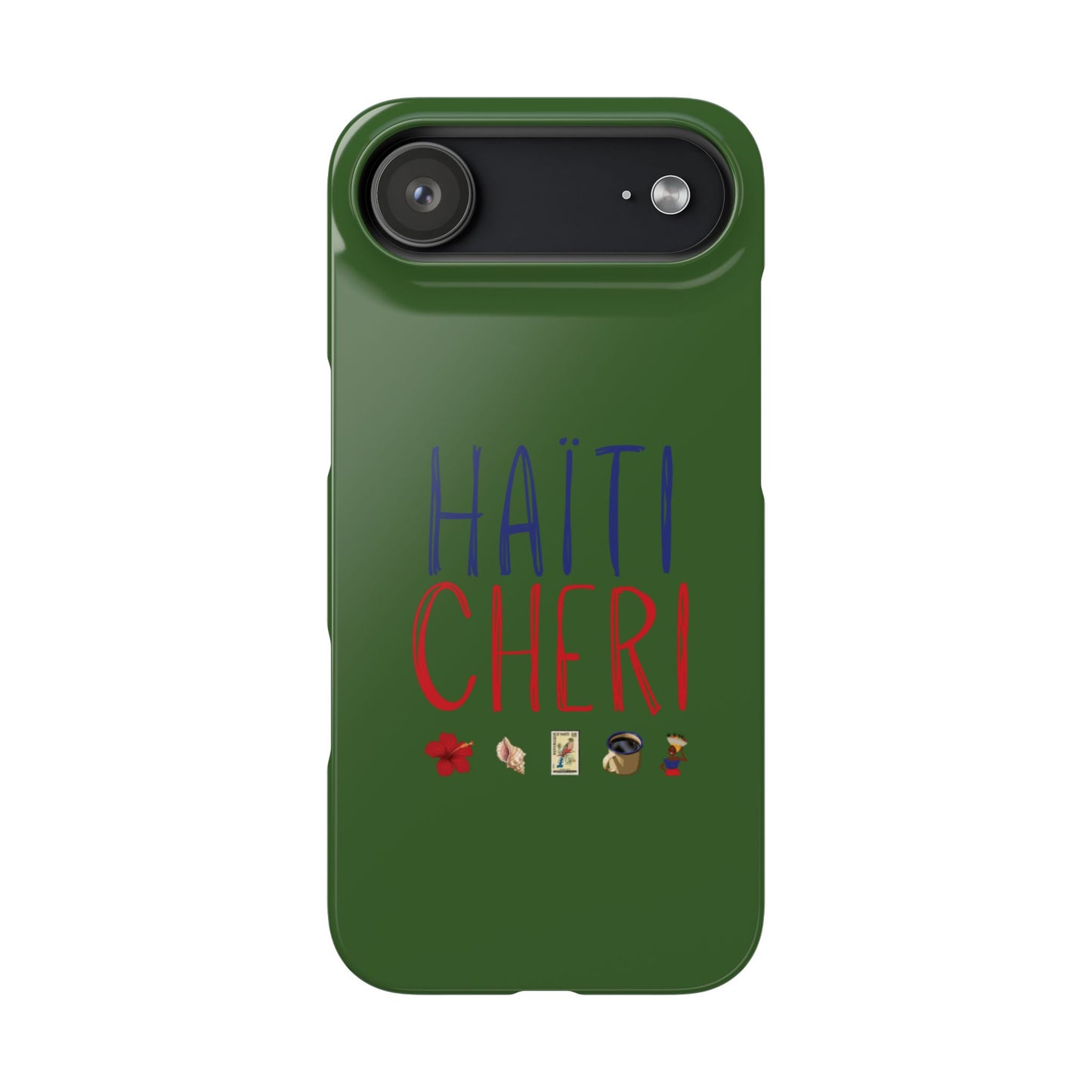 Haiti Cheri Phone Case | Dark Green