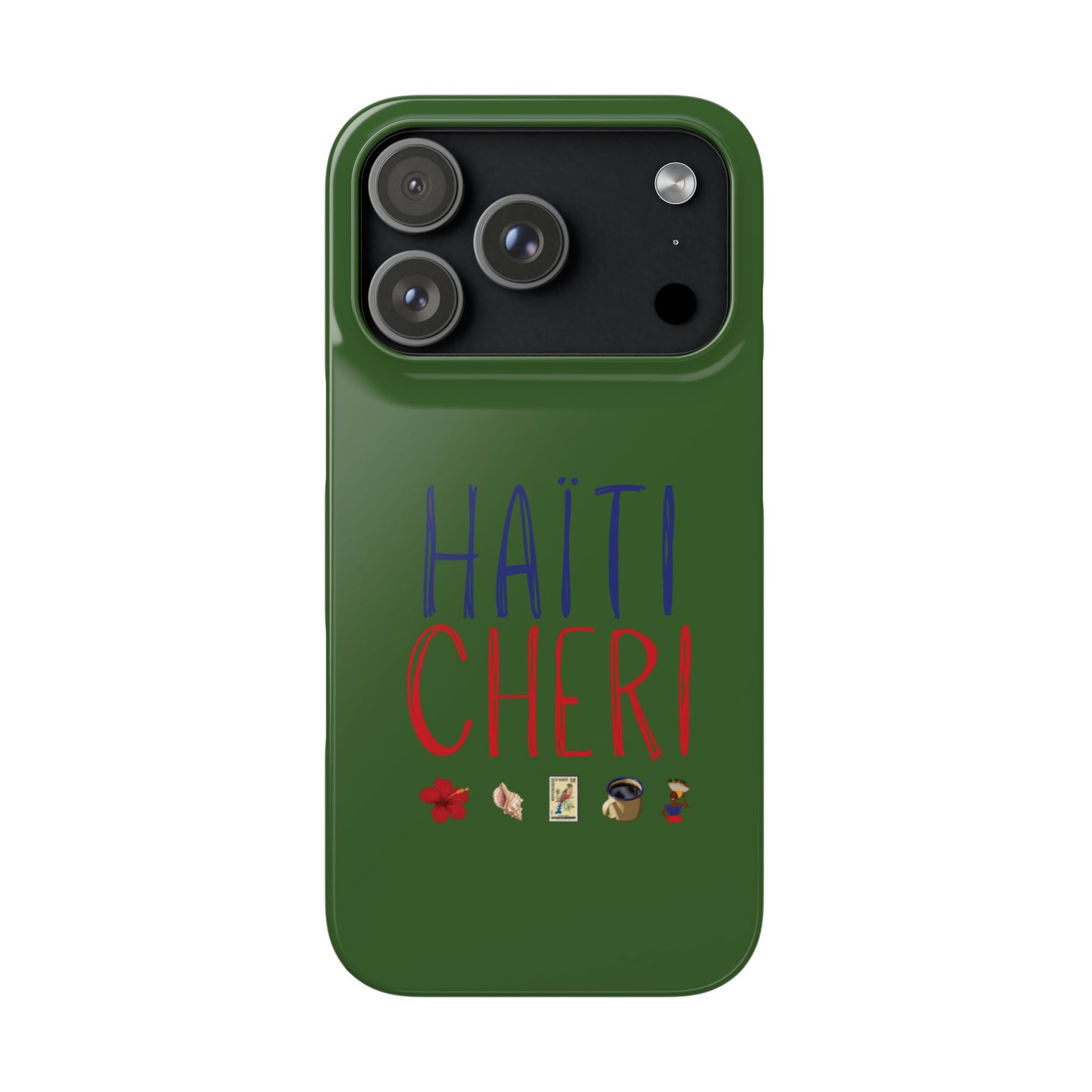 Haiti Cheri Phone Case | Dark Green