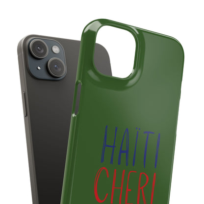 Haiti Cheri Phone Case | Dark Green