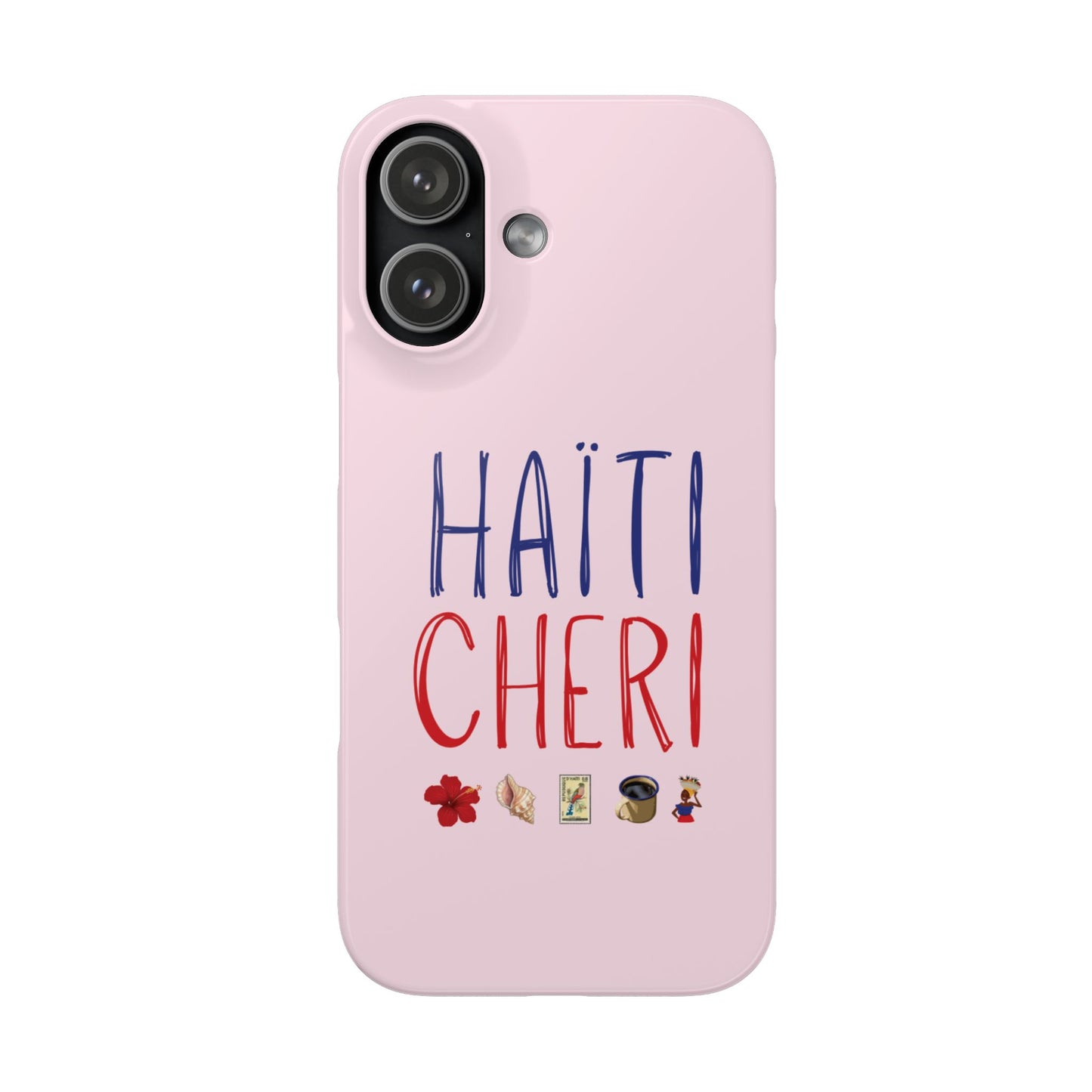 Haiti Cheri Phone Case | Soft Pink