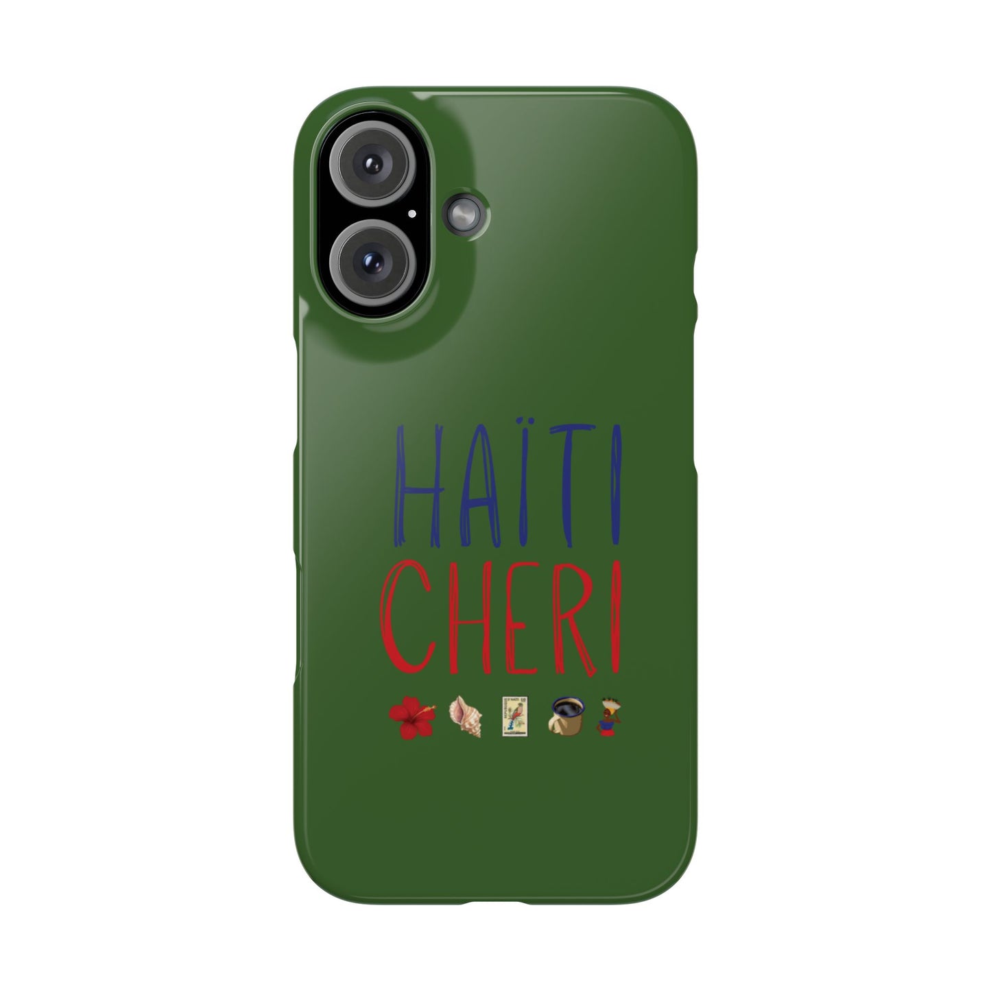 Haiti Cheri Phone Case | Dark Green