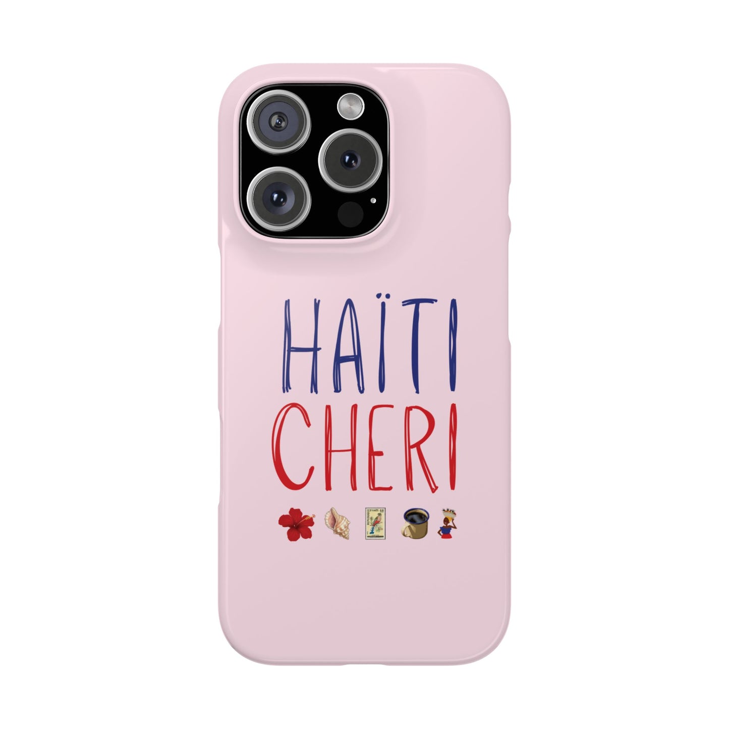 Haiti Cheri Phone Case | Soft Pink