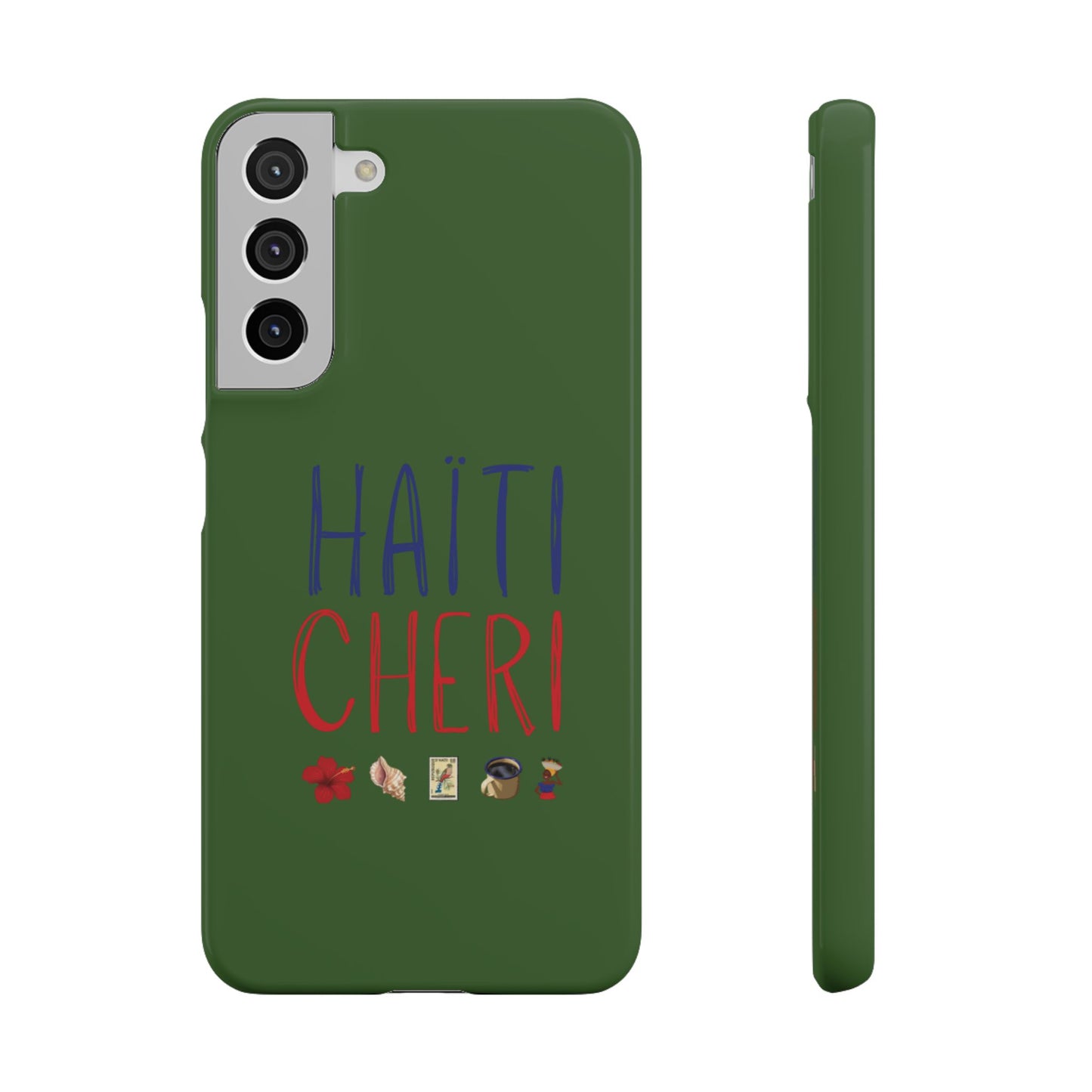 Haiti Cheri Phone Case | Dark Green