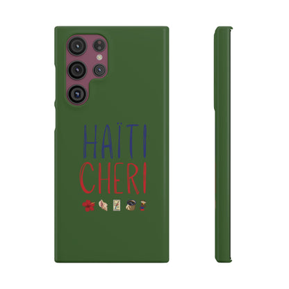Haiti Cheri Phone Case | Dark Green