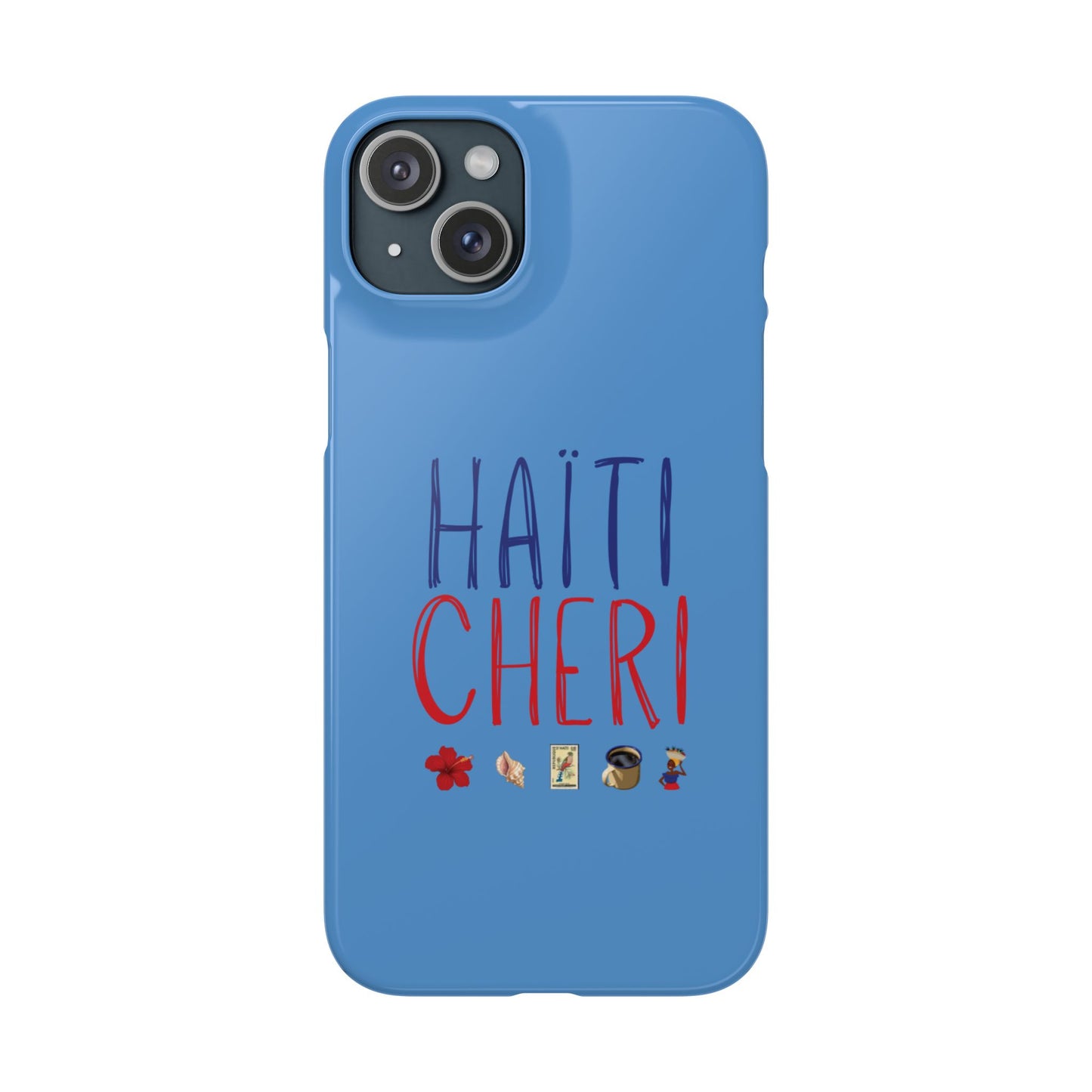 Haiti Cheri Phone Case | Blue