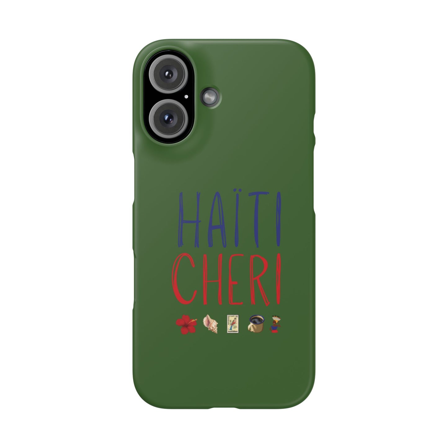 Haiti Cheri Phone Case | Dark Green