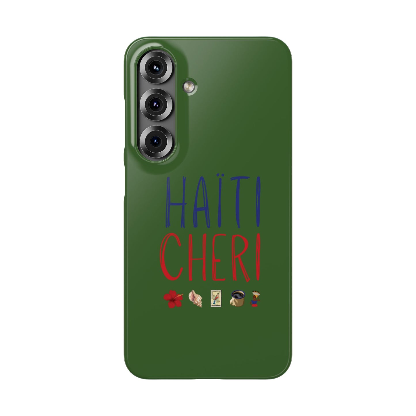 Haiti Cheri Phone Case | Dark Green