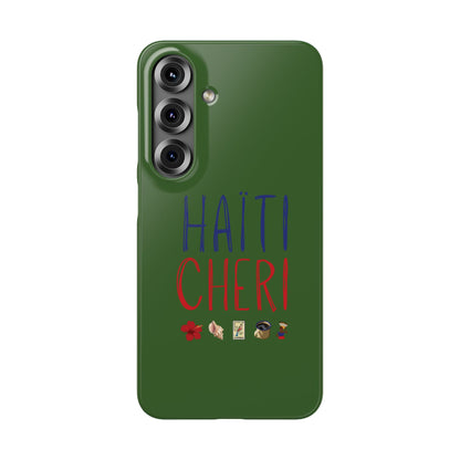 Haiti Cheri Phone Case | Dark Green