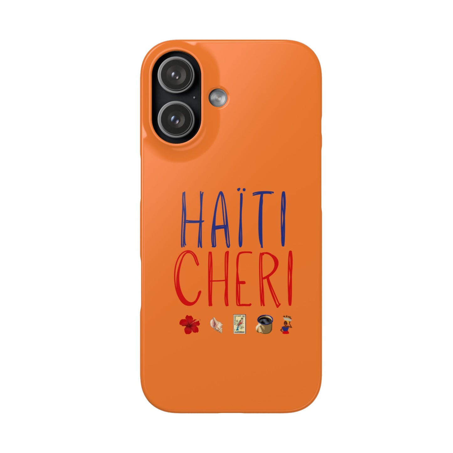 Haiti Cheri Phone Case | Orange