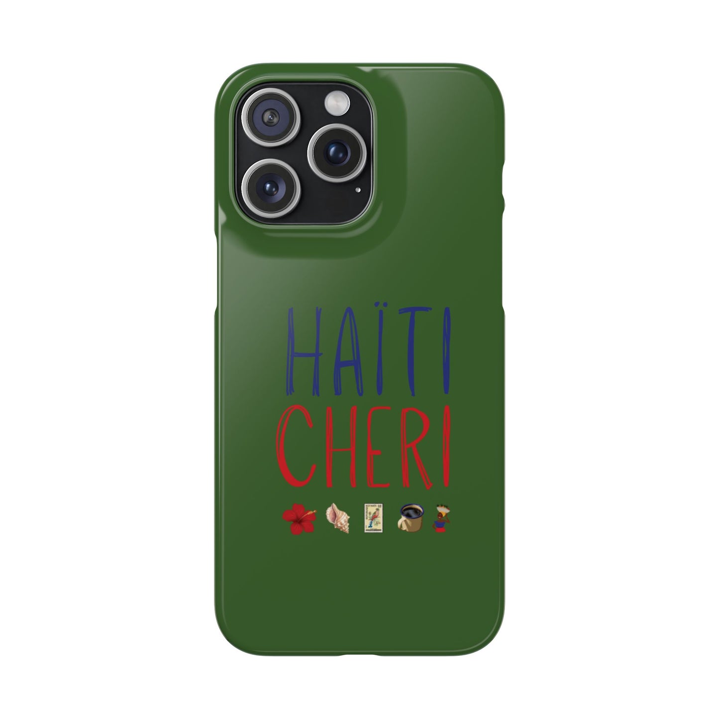 Haiti Cheri Phone Case | Dark Green