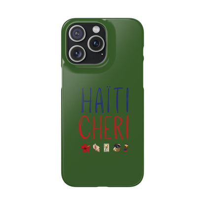 Haiti Cheri Phone Case | Dark Green
