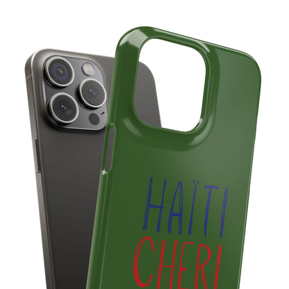 Haiti Cheri Phone Case | Dark Green