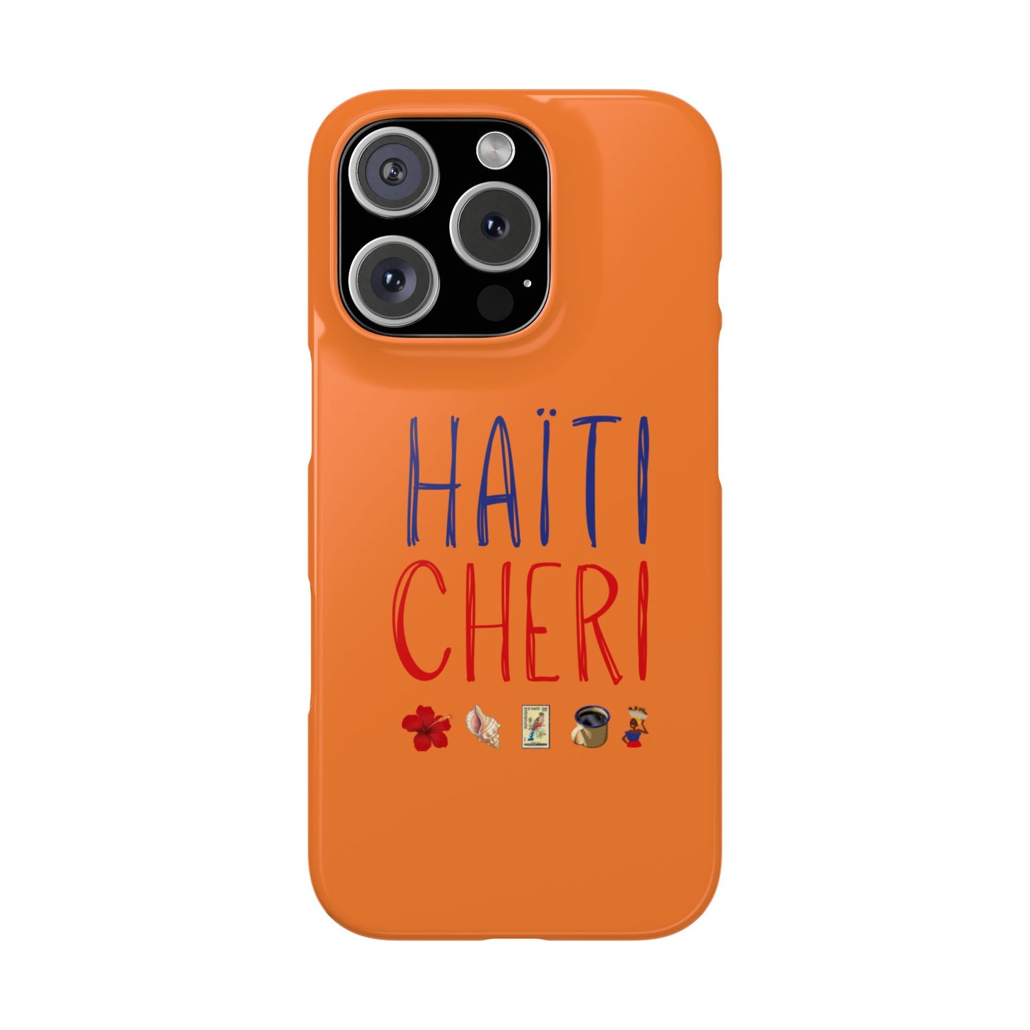 Haiti Cheri Phone Case | Orange
