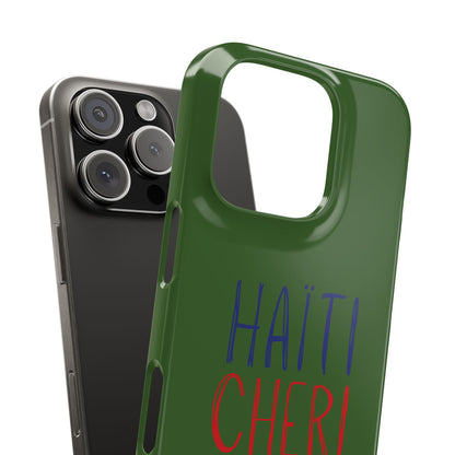 Haiti Cheri Phone Case | Dark Green