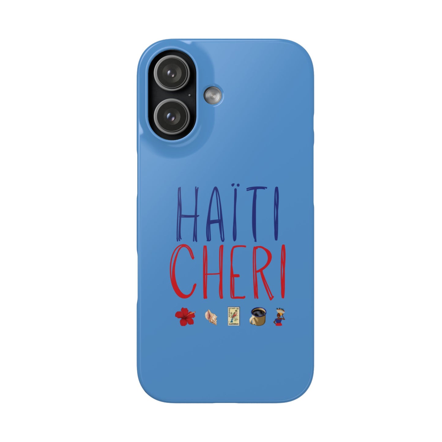 Haiti Cheri Phone Case | Blue