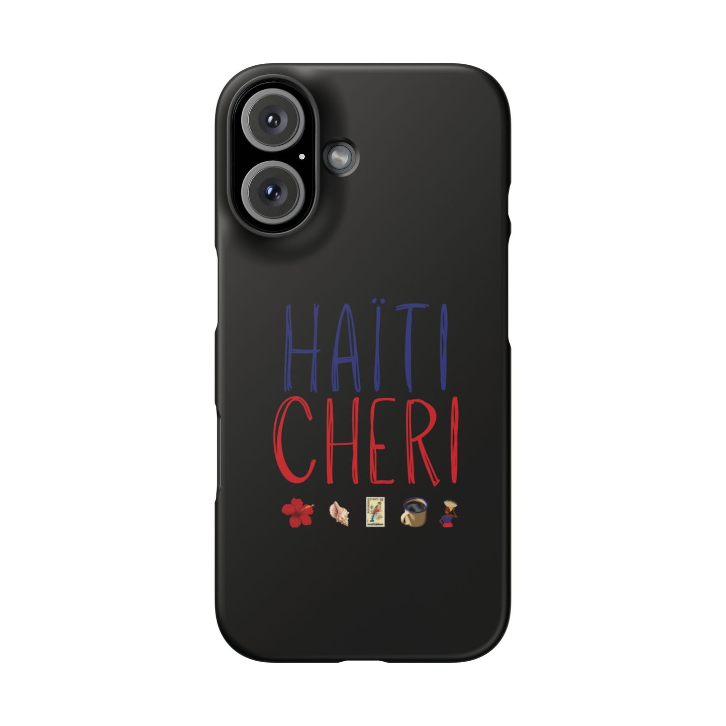 Haiti Cheri Phone Case | Black