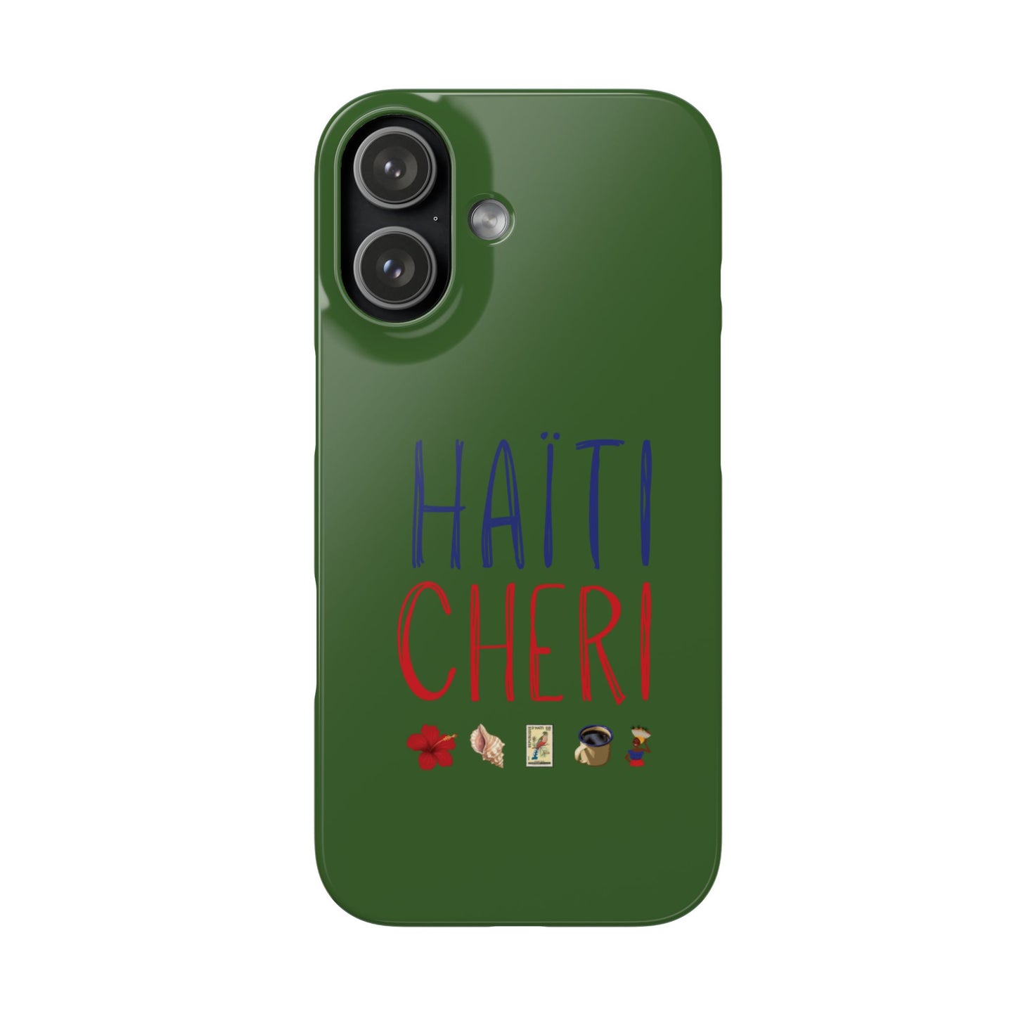 Haiti Cheri Phone Case | Dark Green