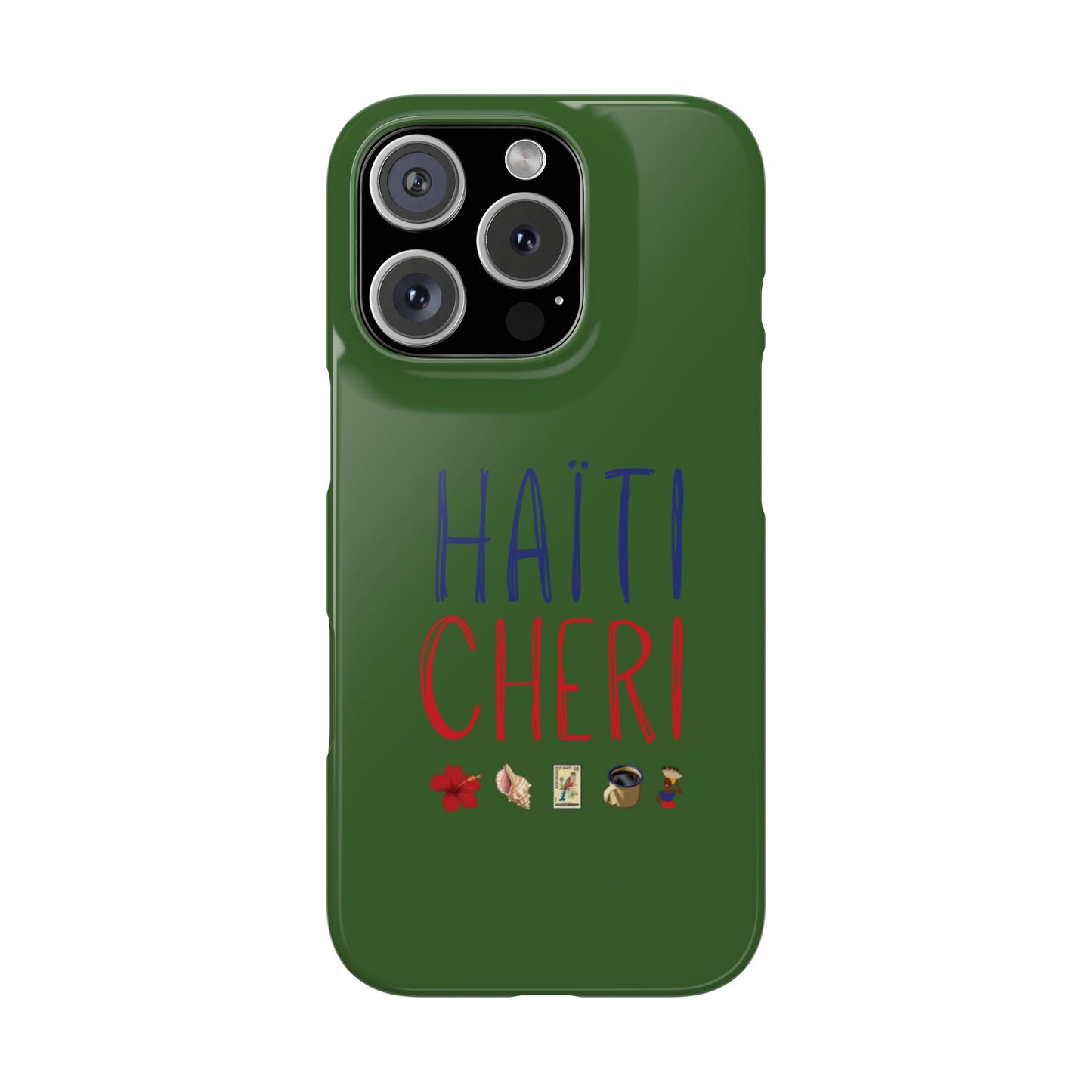 Haiti Cheri Phone Case | Dark Green